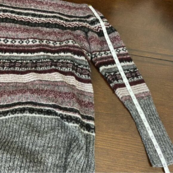 Kensie Three Quarter Length Shawl Collar Cardigan. Size L. - Picture 10 of 11